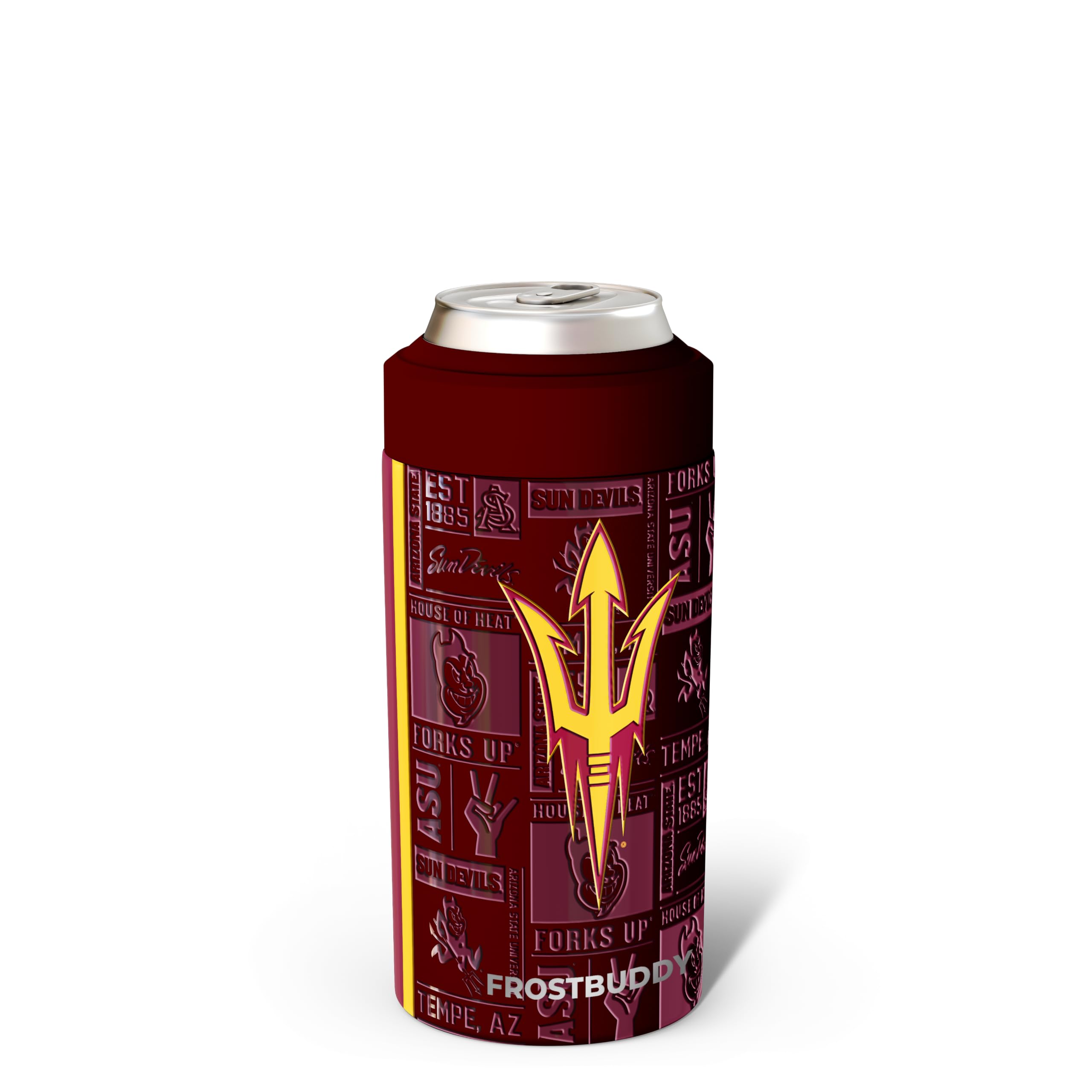 Frost Buddy Universal Can Cooler, Arizona State Sun Devils - 3D
