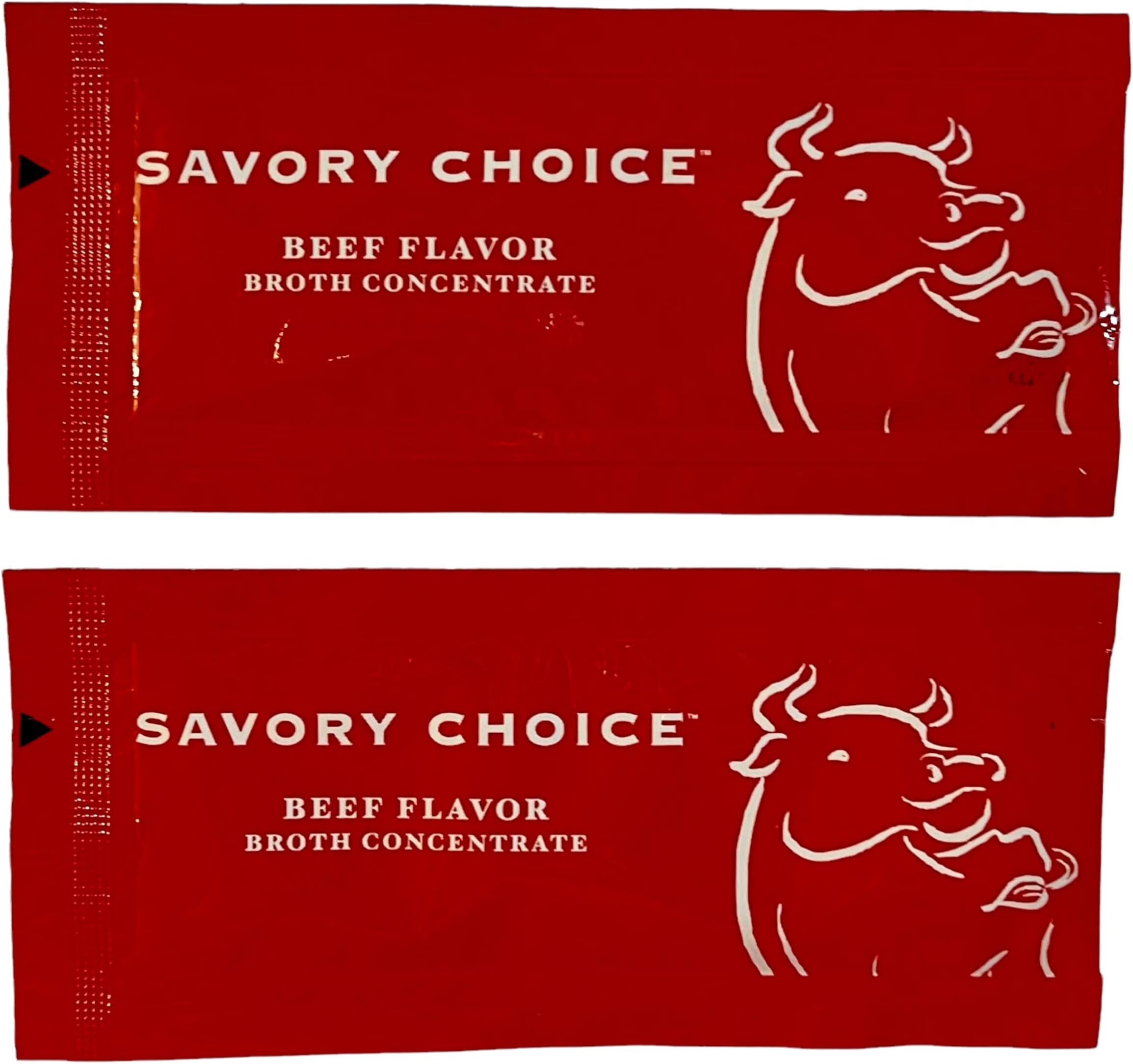 Savory Choice Reduced Sodium Beef Broth Concentrate, 50