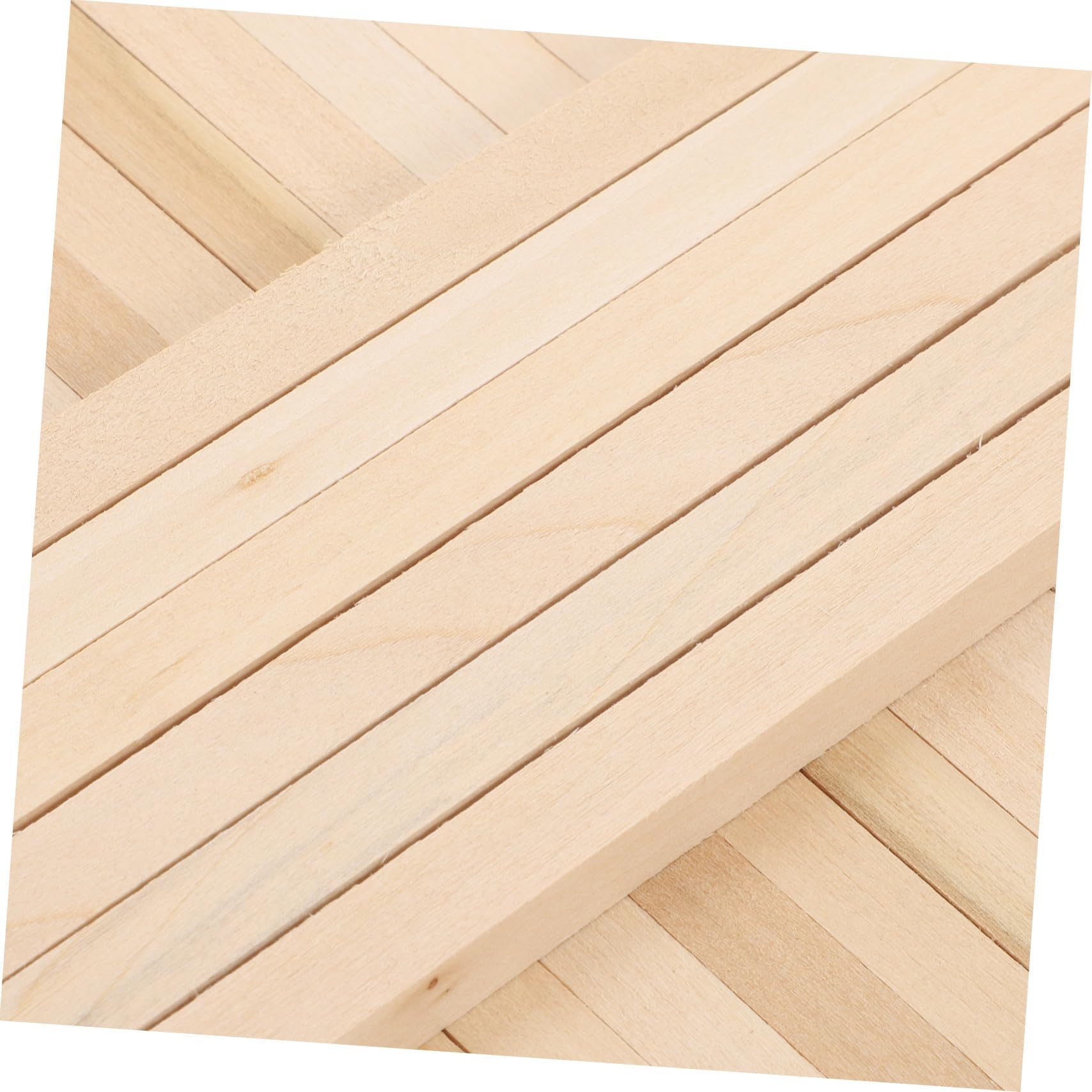 60 Stück Holzstäbe aus Lindenholz 25x1cm Unbehandelte Quadratische Holzdübel für Selbstgemacht Bastelprojekte Vielseitig für Modellbau und Dekoration Bastelbedarf für Schule