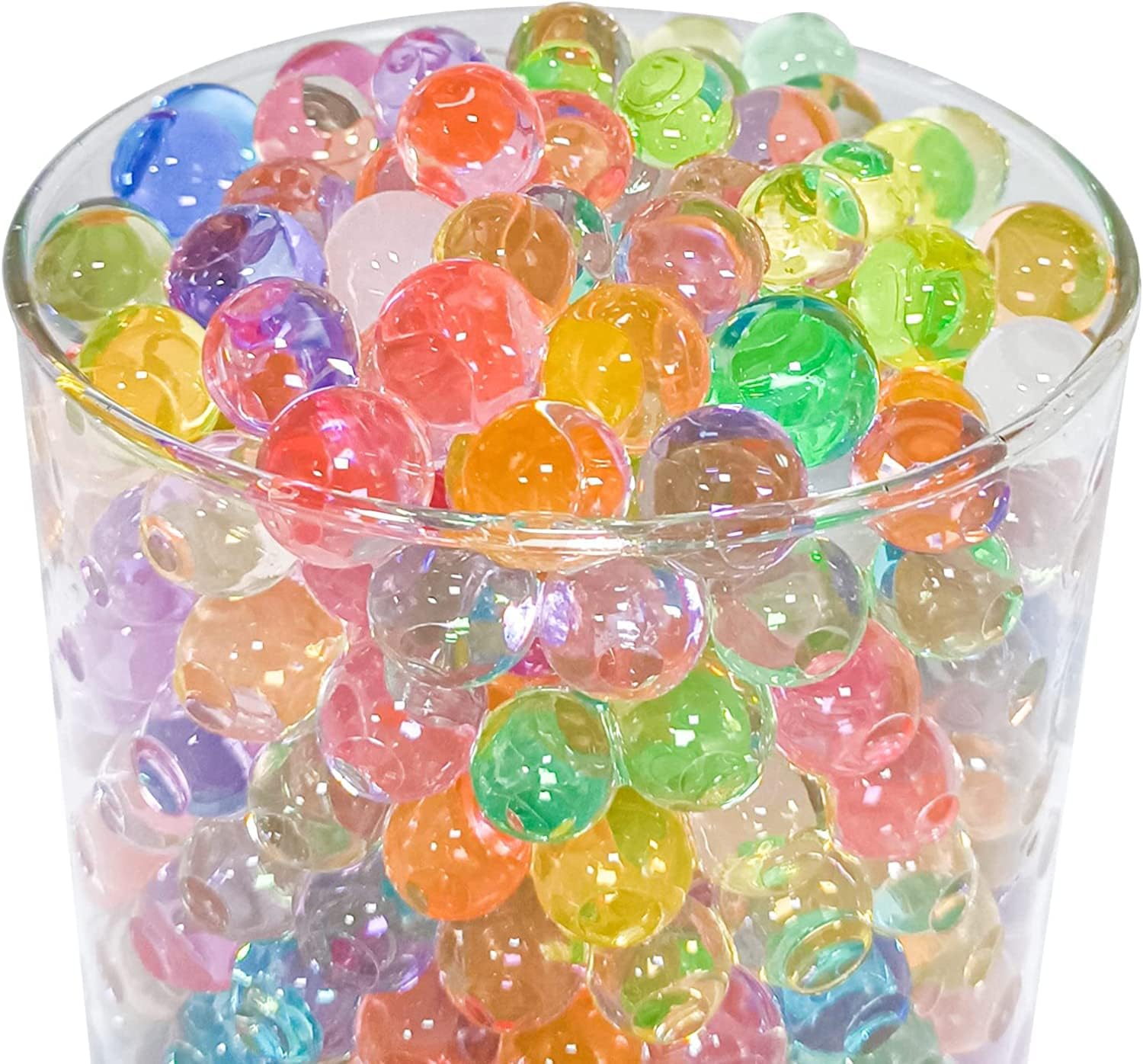 KYLLOG 10000PCS Clear Water Gel Jelly Beads, Vase Filler