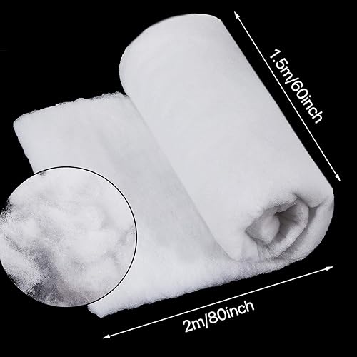 Miniatura 9 de BBTO Juego de mantas de nieve artificiales de Navidad para decoraciones de fondo de pueblo de Navidad (1 pieza, 15.7 pulgadas x 4.9 pies)