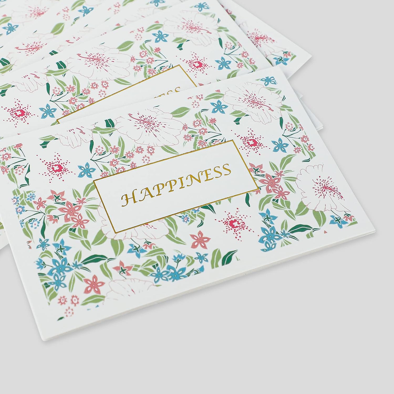 10 Pack Invitation Envelopes Greeting Cards with 10 White Envelopes Best wishes Cards for Business Birthday Winter Holidays Xmas New Year 5 x 3.2 Inch - Image 4