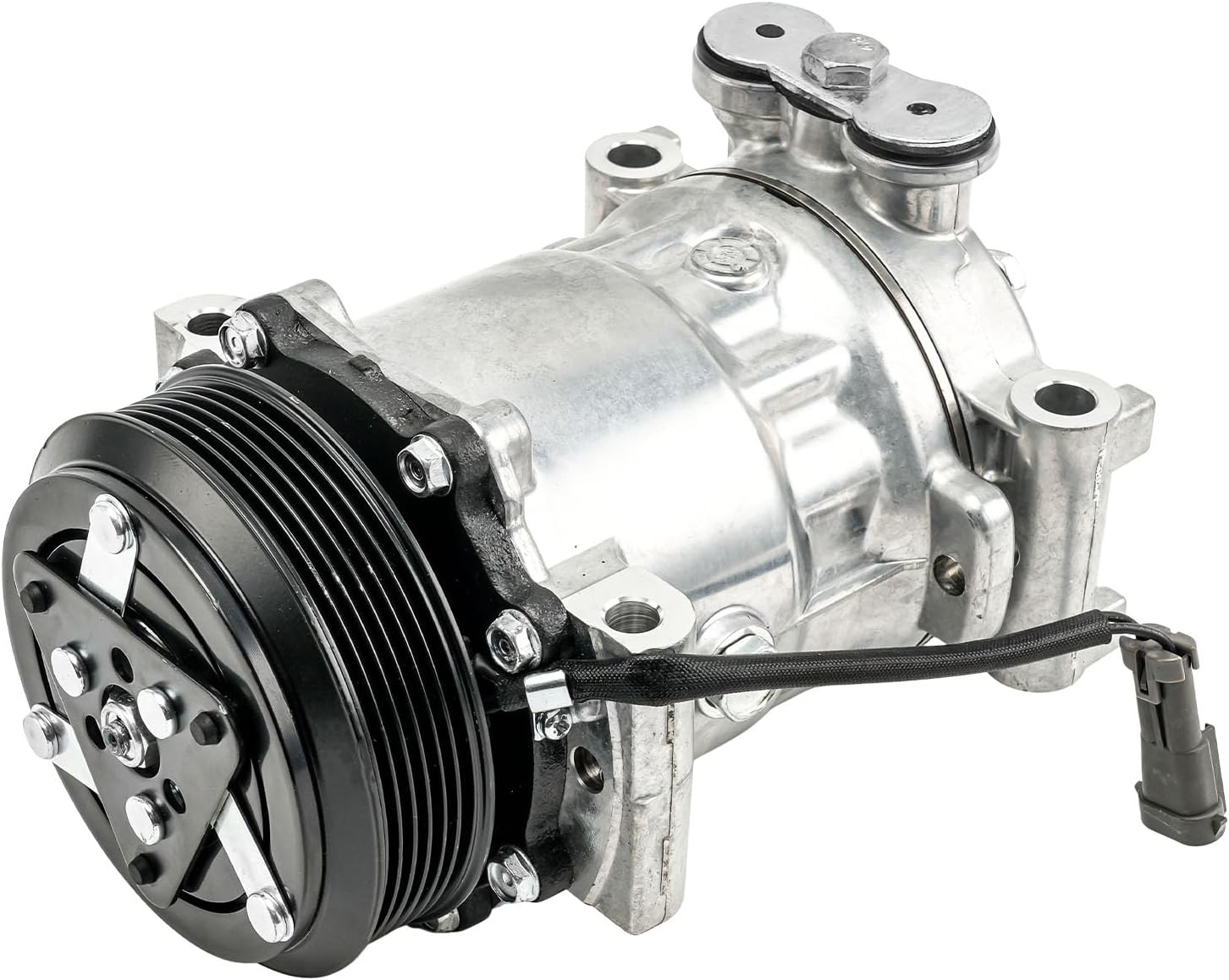 PHILTOP 58947 Air Conditioner AC Compressor with Clutch Compatible with Hummer, Blazer, C4500/C5500, Express/Svana 1500/2500/3500, S10, Sonoma, Jimmy, Bravada, H1, Hombre, G3500