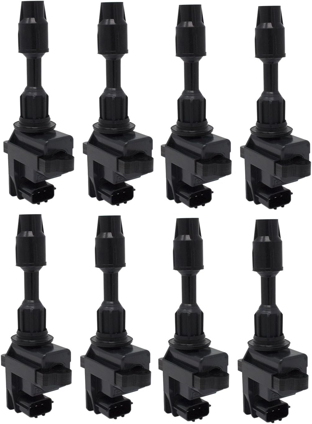 ENA Ignition Coil & Spark Plug Set – 4 Coils & 4 Platinum Plugs For 2007-2008 Nissan Sentra 2.0L