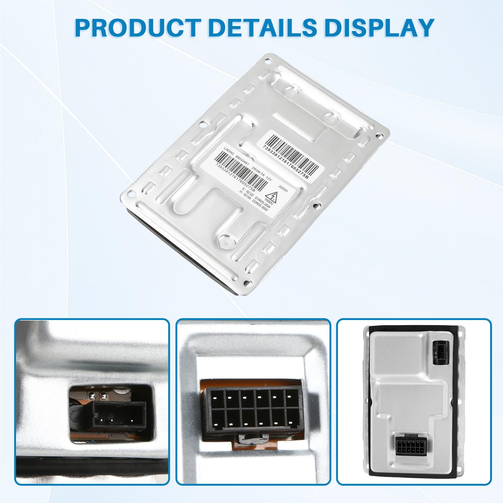 Faro xenón balasto número de pieza 89030461 7701207648 89027878