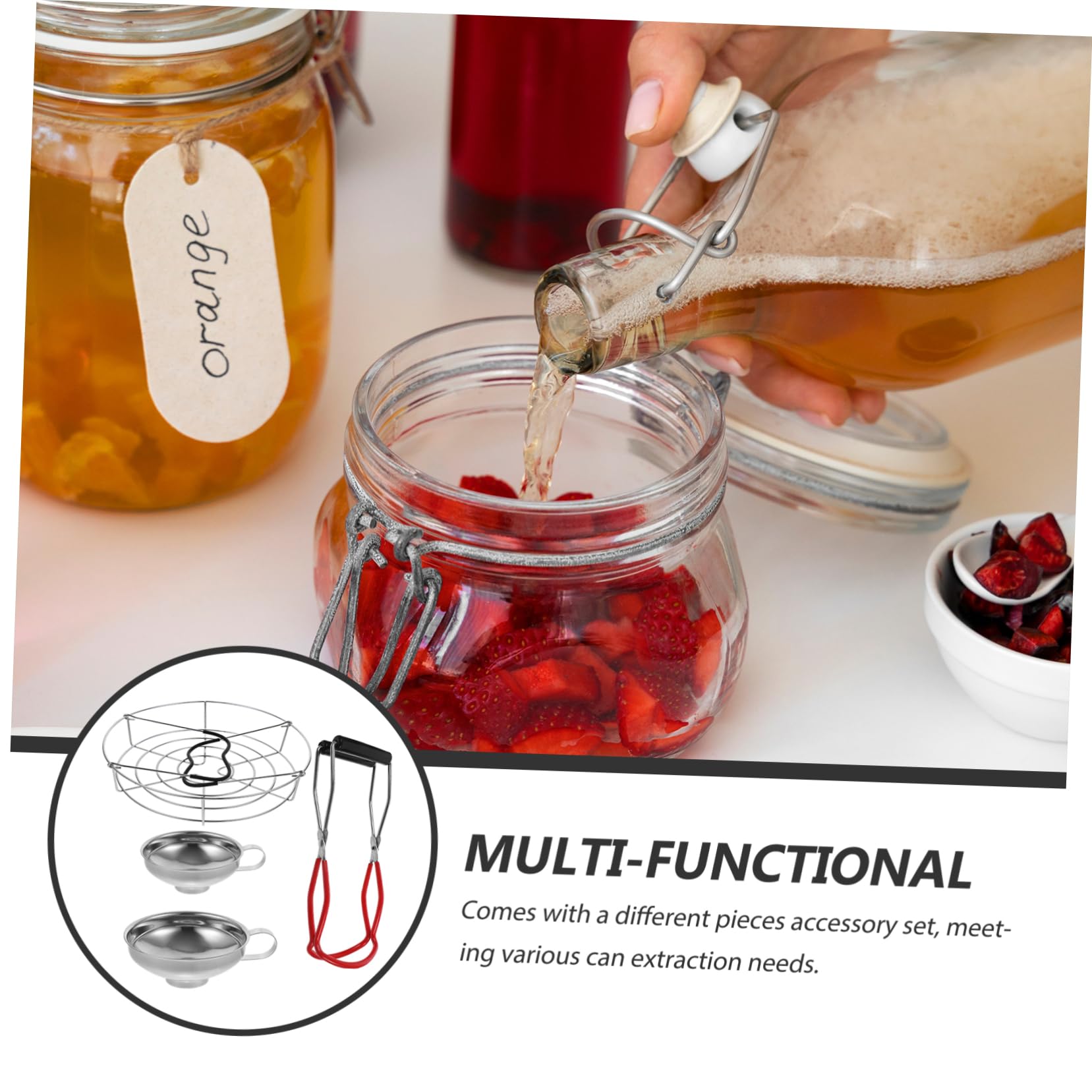 Zerodeko Set Pinze per Inscatolamento in Acciaio Inox Antiscivolo