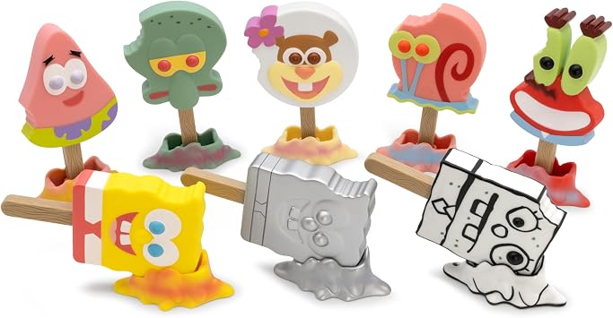 CultureFly Meltz Spongebob Squarepants Blind Box, Includes 1 Mystery Figure