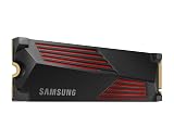 Dysk SSD Samsung 990 PRO Heatsink NVMe M.2, 4 TB, MZ-V9P4T0CW | PCIe 4.0, odczyt 7450 MB/s, zapis 6900 MB/s, z radiatore