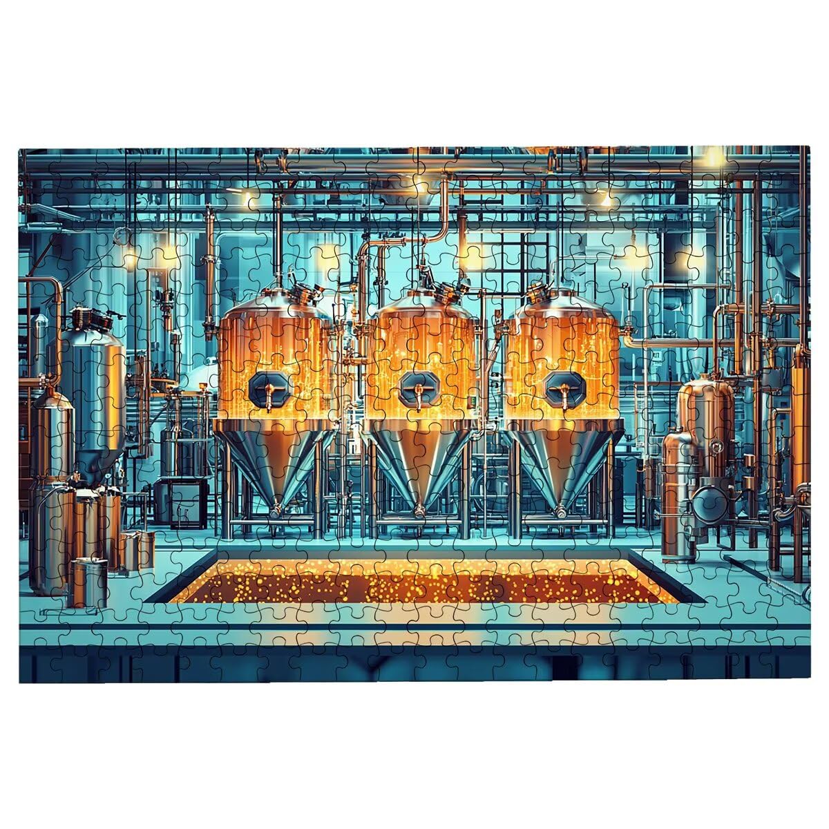 Puzzle 2000 sztuk nowoczesne drewniane puzzle mechaniczne klasyczne wyzwanie puzzle dla całej rodziny zabawki puzzle litery na plecach oryginalne prezenty dla mężczyzn -2261
