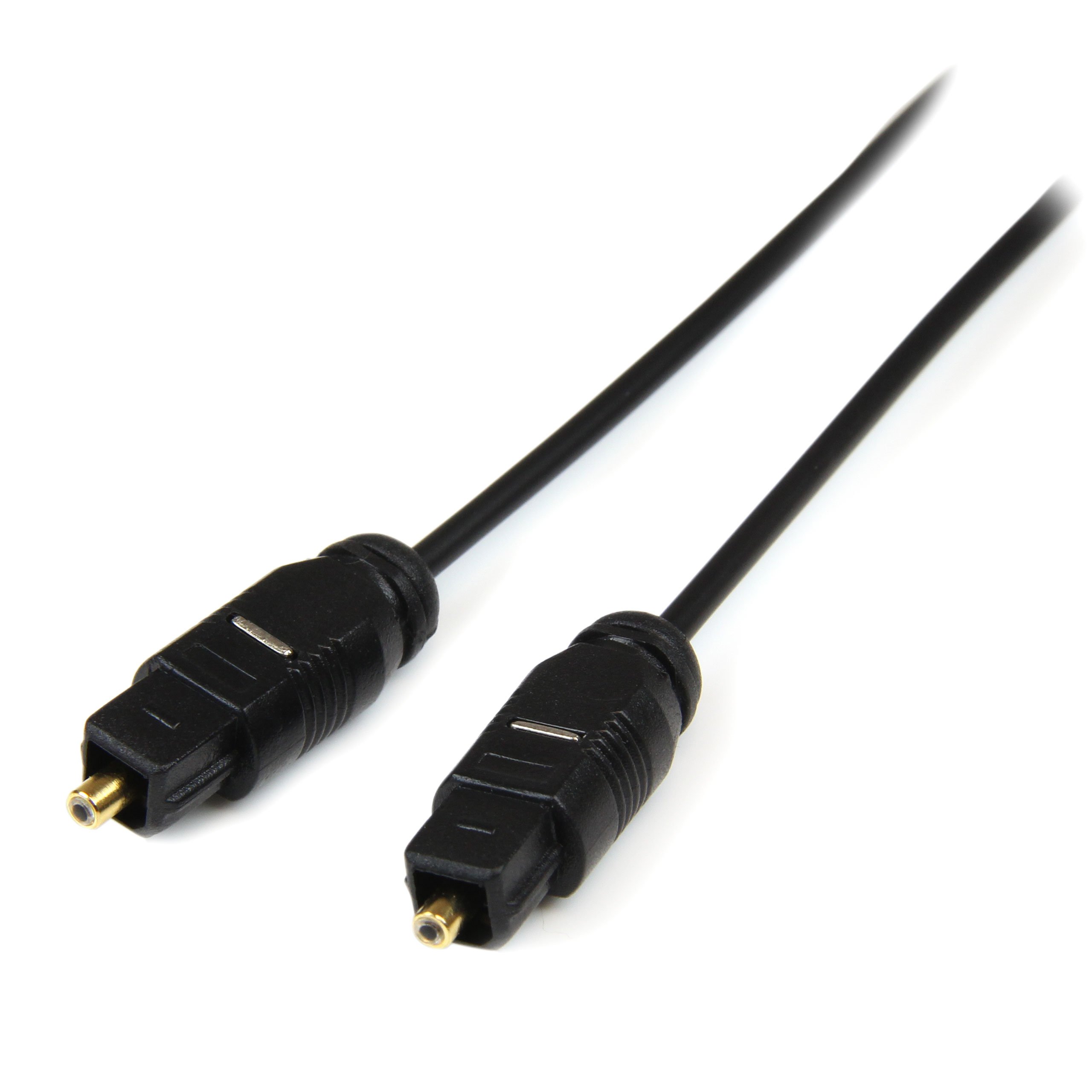 Startech.com 15 Ft Thin Toslink Digital Optical Spdif Audio Cable