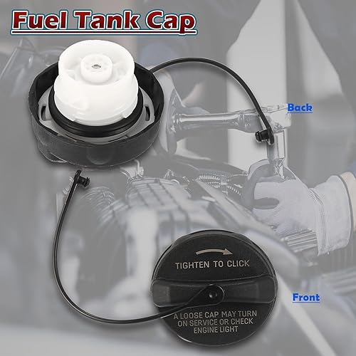 Miniatura 4 de 8100-1002 Tapa de gasolina, tapa del depósito de combustible para 200 300M Aspen Sebring TownCountry Dakota Magnum Ram Genesis Sonata Cherokee