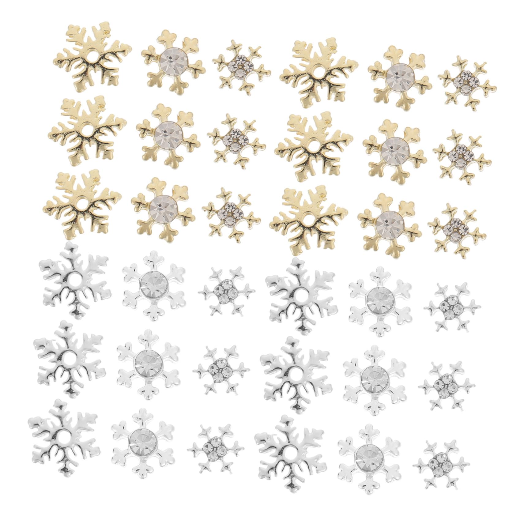 BESTYASH 4 Ensembles Charms Pour Ongles Décorations Glamour Et Étincelantes Et Filles 60 Pièces * 4