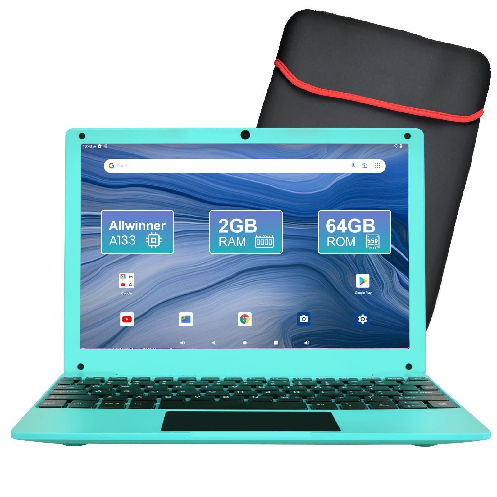 Amazon.com: ZHAOHUIXIN Mini 10.1 inch Android 12 Laptop Computer