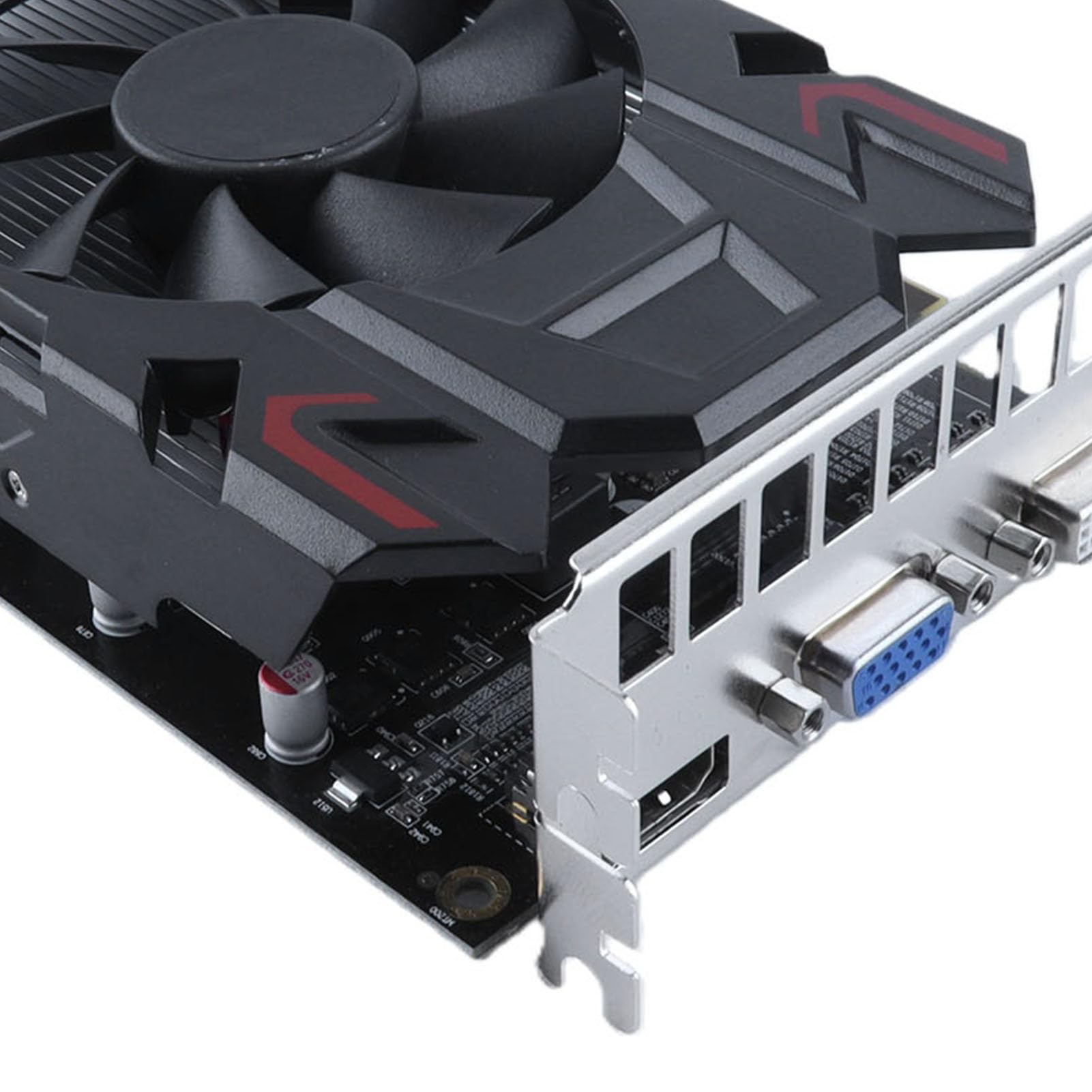 Domary Karta Graficzna do Gier HD6770 4 GB DDR5 128-bitowa Karta Graficzna o Wysokiej Wydajności do Komputerów Stacjonarnych z Gniazdem PCI Express 2.0 dla Entuzjastów Komputerów