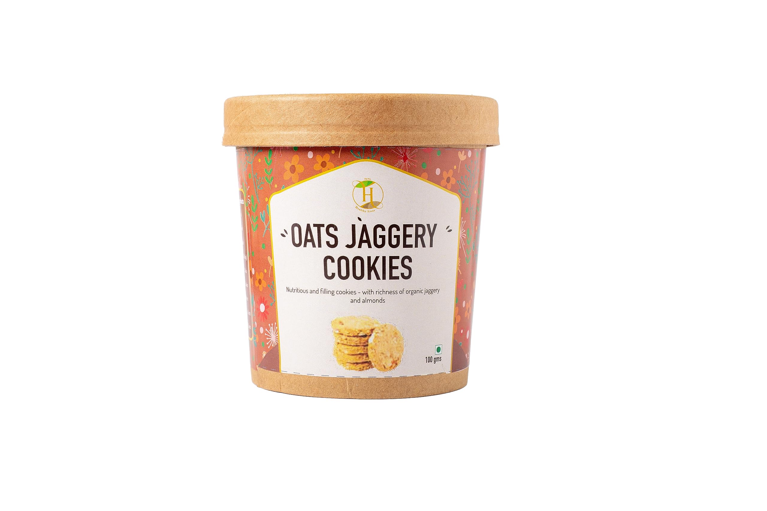 Fit Pro Healthy Lives Jaggery Oats Cookies – Healthy & Delicious Biscuits – Made with Pure Natural Jaggery & Whole Grain Oats – No Refined Sugar – Gluten Free - Perfect Snack – (100g Pack of 1) (B0CB89XQ2F) Amazon Price History, Amazon Price Tracker