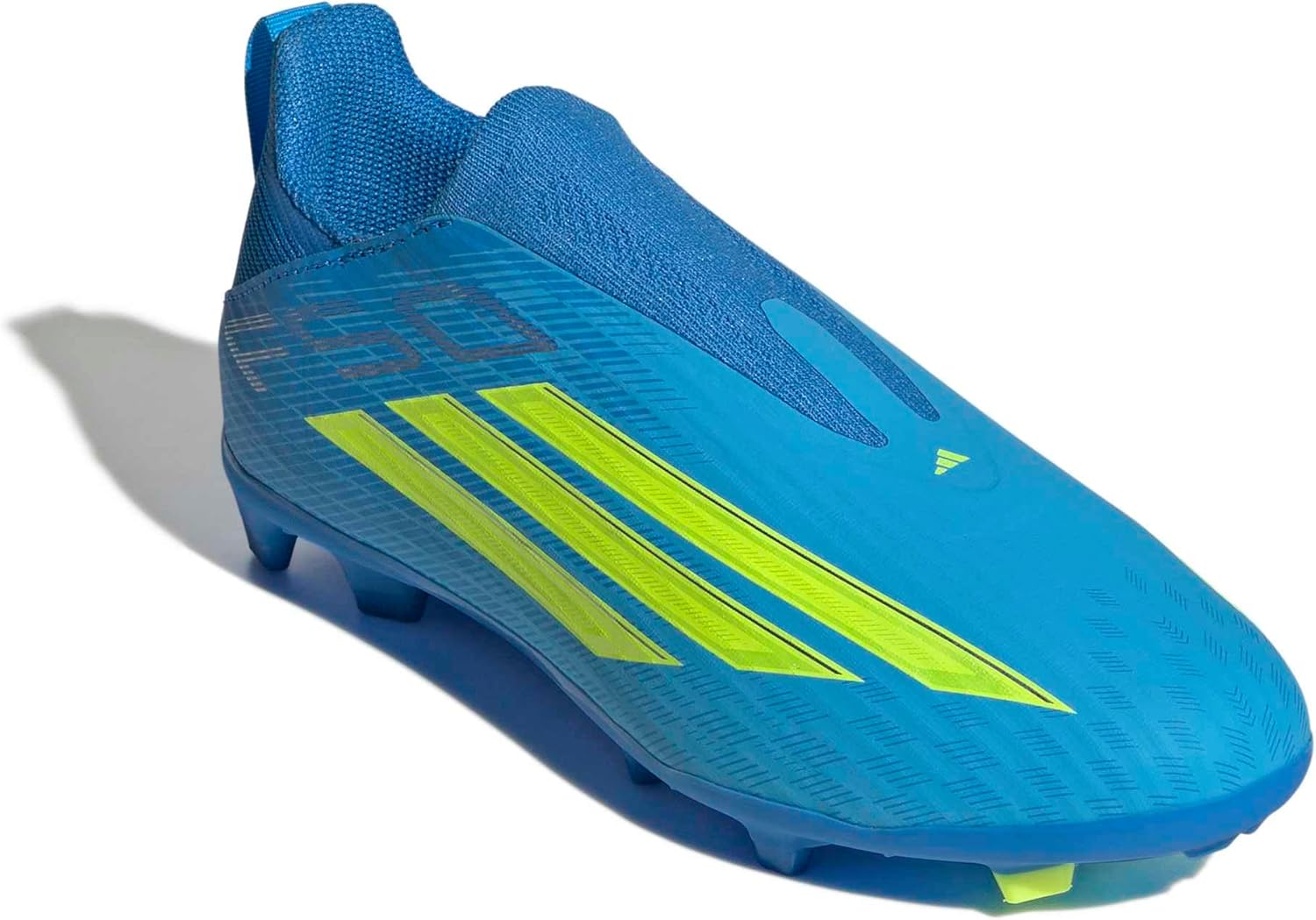 adidas Unisex-Child F50 League Laceless Firm Ground/Multi Ground Cleat