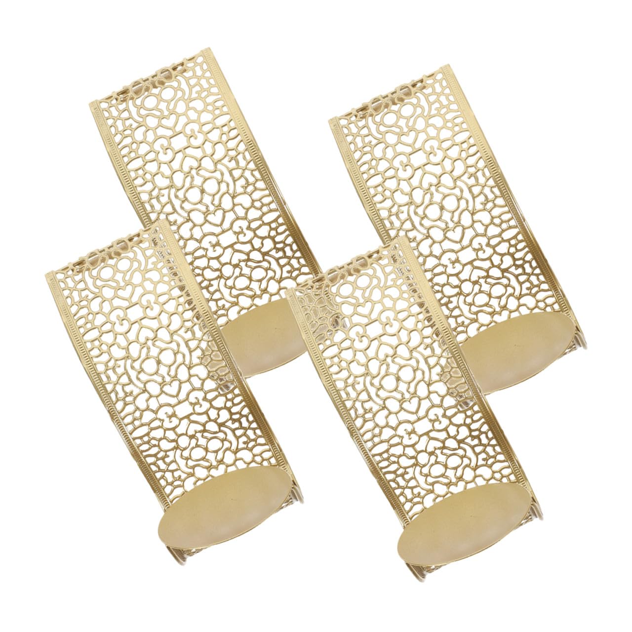 Candelabros de pared dorados para transformar tu salón con un diseño moderno de hierro