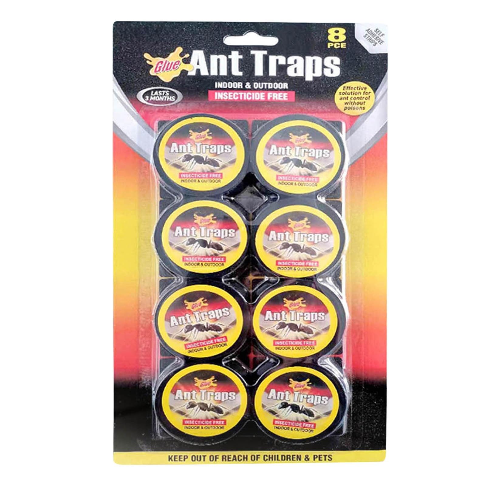 8pcs Ant Bait Station Indoor Ant Traps That Destroy Ants and Nests Kills Colonies Fast for Home and Garden Use No-Mess Control Solution (1pc)