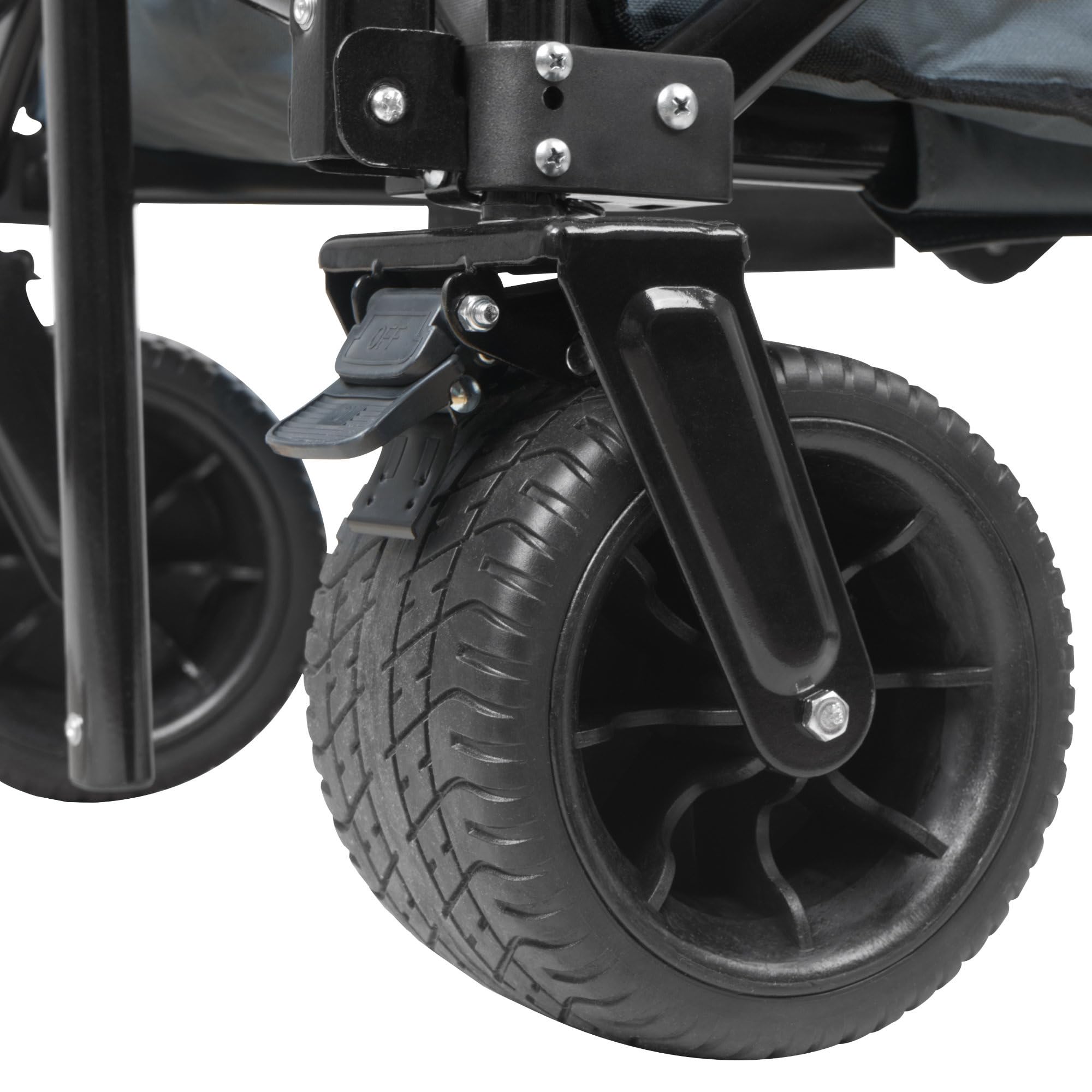 Zelsius Carrello pieghevole, grigio, carrello da trasporto, carrello pieghevole, carrello da giardino con tettuccio parasole, carrello da trasporto pieghevole