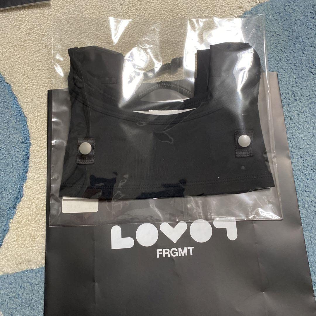Amazon.co.jp: ラボット Tシャツ LOVOT sacai Tee black : ファッション