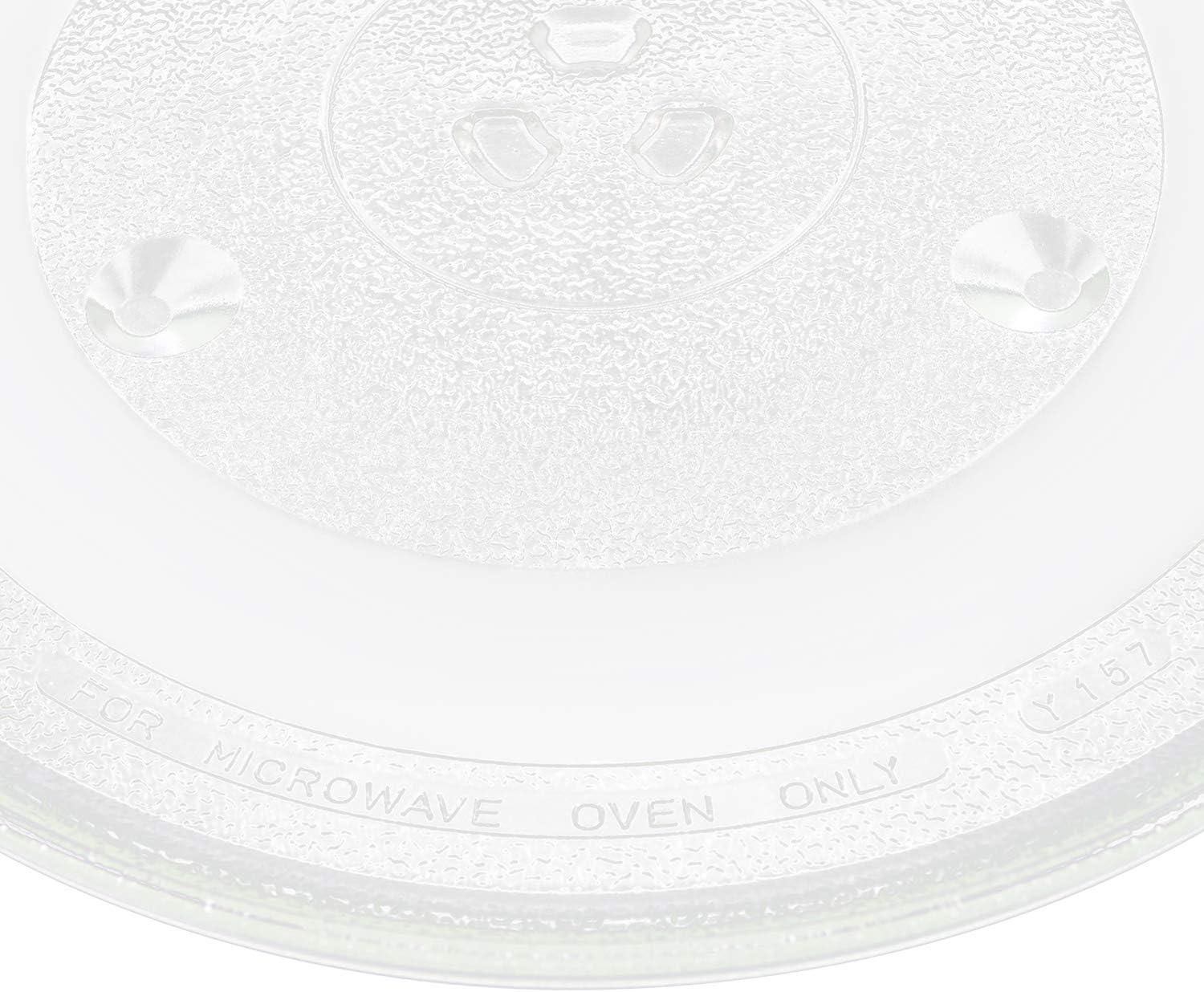 P34 Microwave Glass Turntable Plate 12 3/8 Inch by Beaquicy - Replacement for Sanyo Emerson Microwave : Home & Kitchen