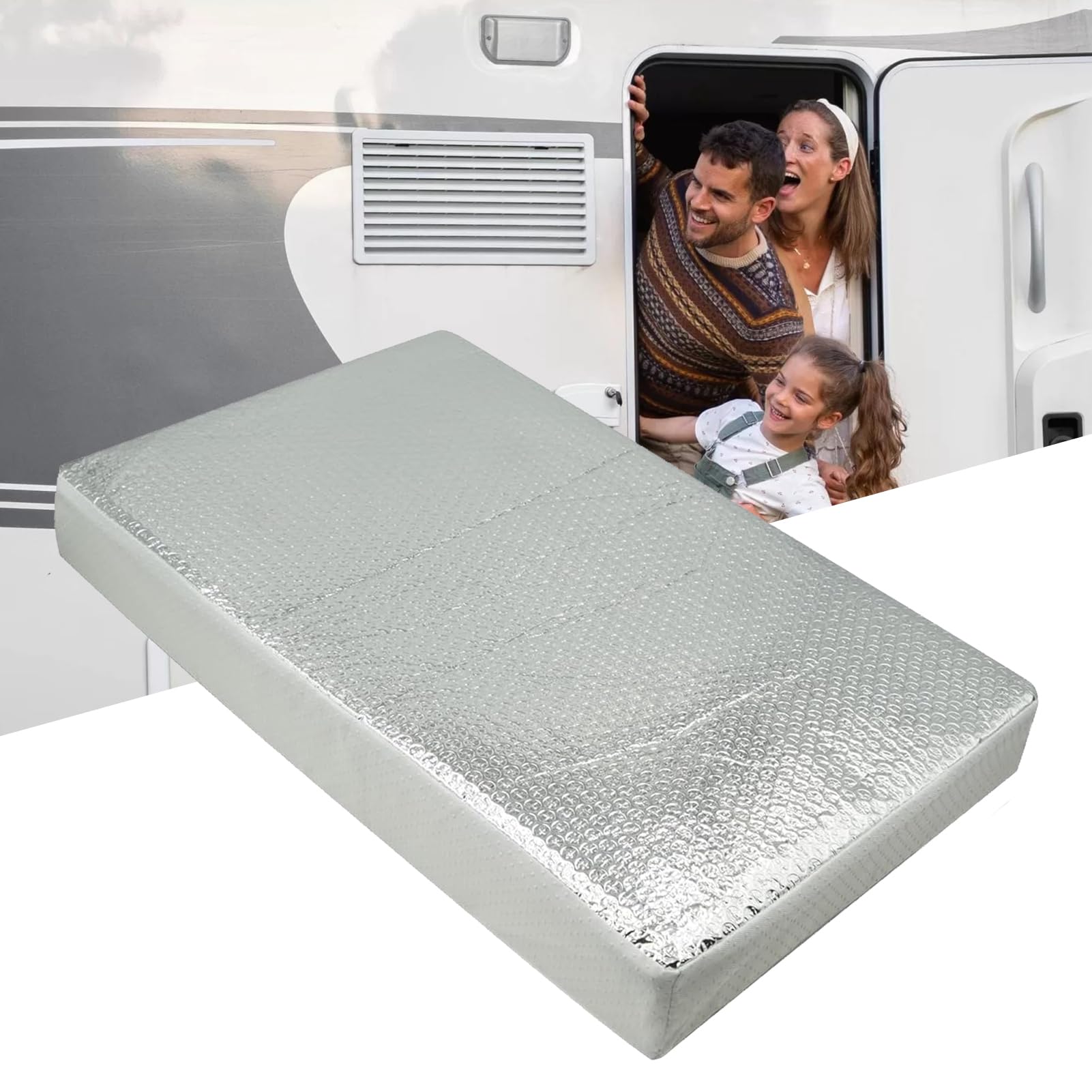Genérico Cubierta De Ventilación Para Autocaravana, Cubreventiluz Reflectante E Impermeable | Accesorio De Ventilación Para Ducha Dormitorio