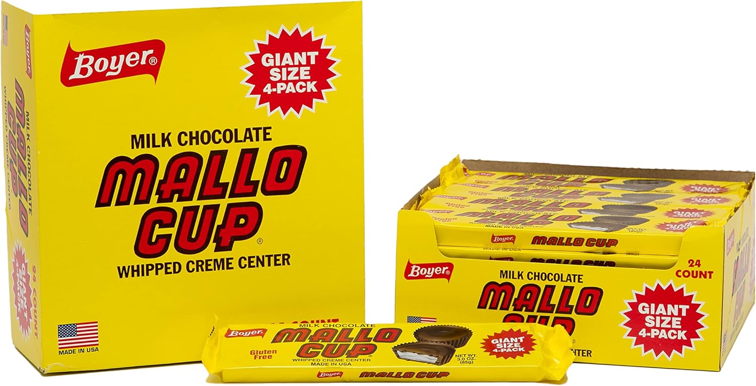 Milk Chocolate Mallo Cups 4 pk 24 count box Amazon.ca Grocery