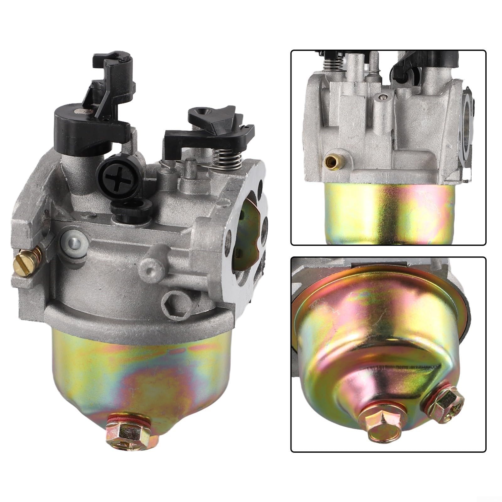 19 mm Vergaser mit automatischem Choke für verschiedene 1P70F 1P70 1P75F 1P75 196CC Rasenmäher