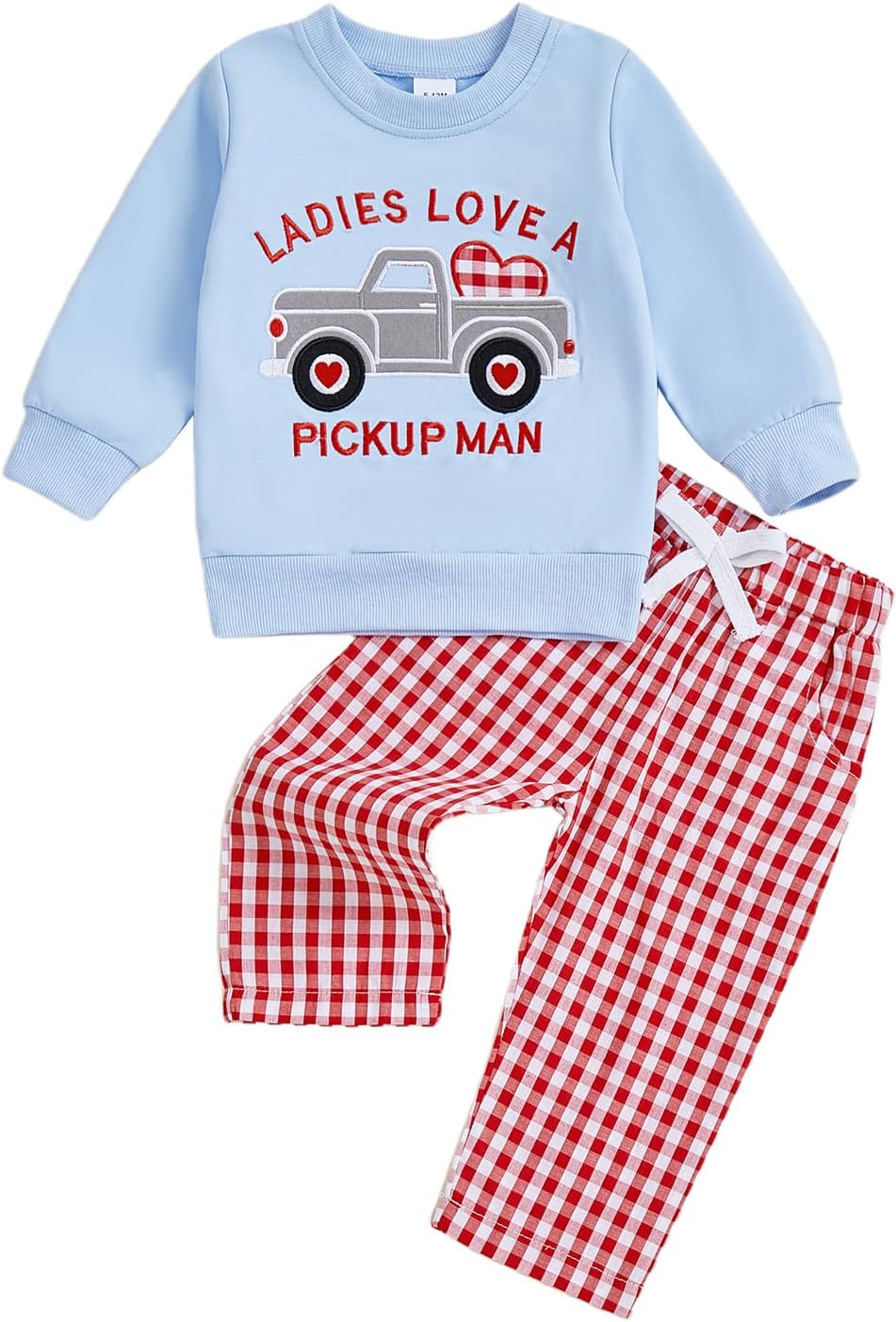 Toddler Baby Boy Girl Easter Outfit Long Sleeve Carrot Rabbit Sweatshirt Top Plaid ...