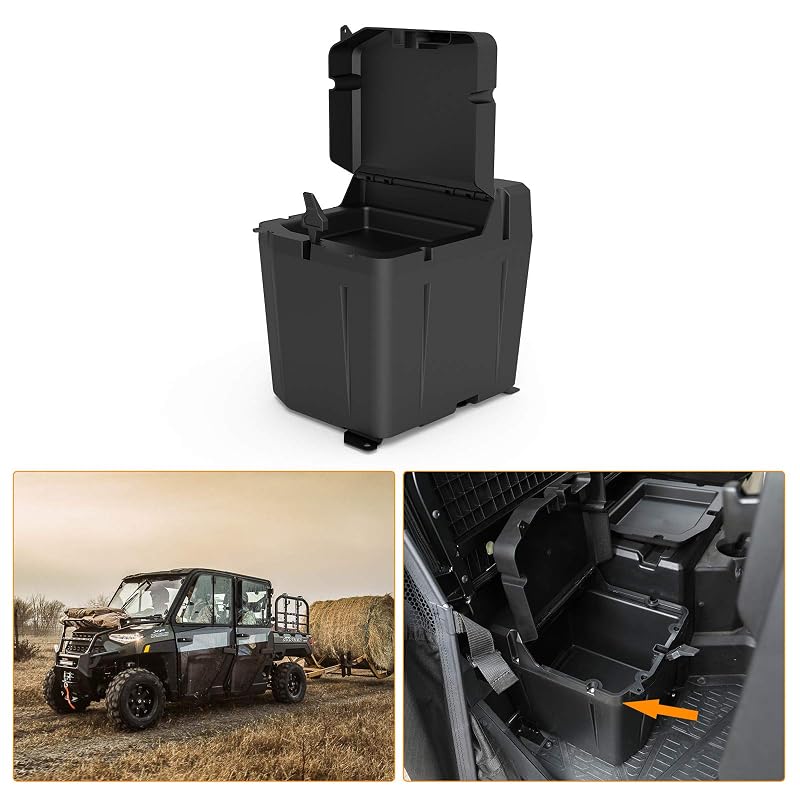 Console organizador sob o banco para Polaris Ranger XP 1000 2018–2026 Kiwi Master
