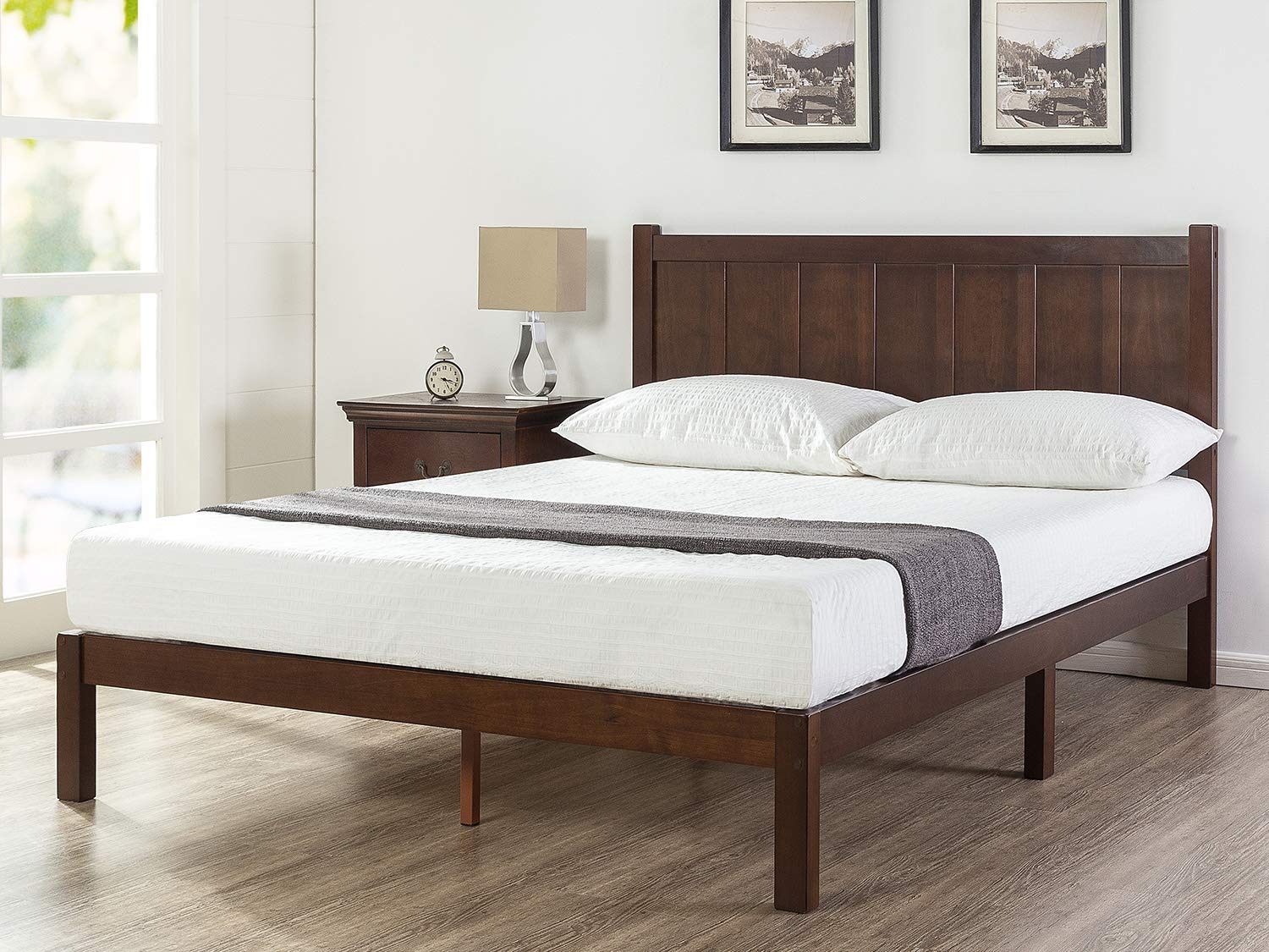 Zinus Adrian Wood Platform Bed