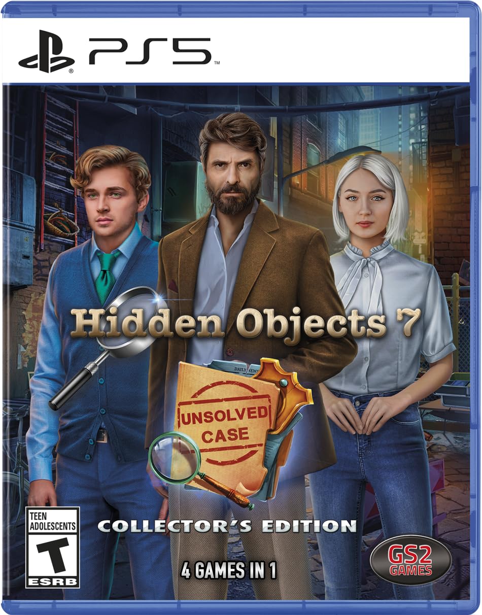 Hidden Objects 7 Unsolved Case Collectors Edition - PlayStation 5