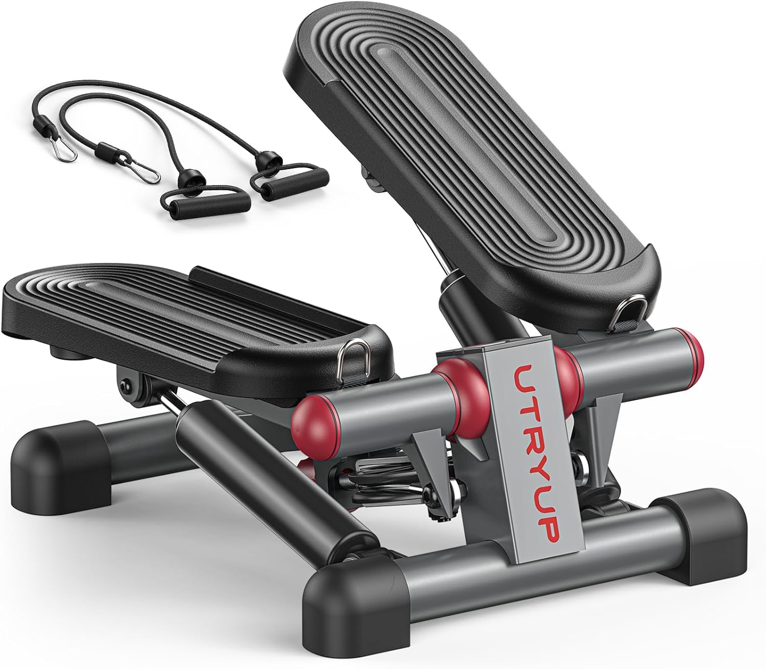 UTRYUP Mini Stepper for Home Exercise, Compact Hydraulic Stair Stepper with Resistance Bands, Quiet Fitness Machine with L... - Review, Price and Buying Guide