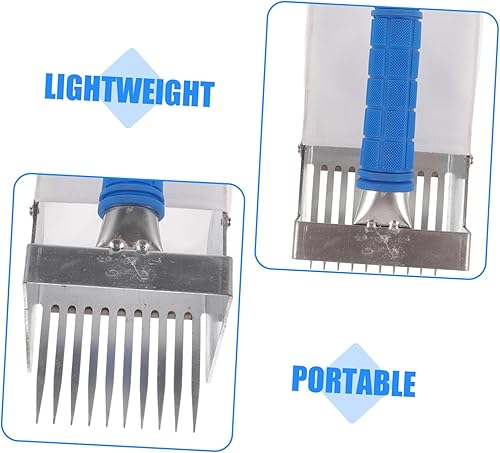 Miniatura 8 de Blueberry Tools Dibbler Berries Tool Rastrillo de hojas Frutas Recogedor de bayas y Rastrillo Suministros Recogedor de Fresas Mango Poste de