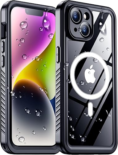 Miniatura 48 de Red2Fire Funda Magnética para iPhone 15 Plus Funda para iPhone 14 Plus Transparente, [Compatible con MagSafe][Protección contra Caídas de Grado