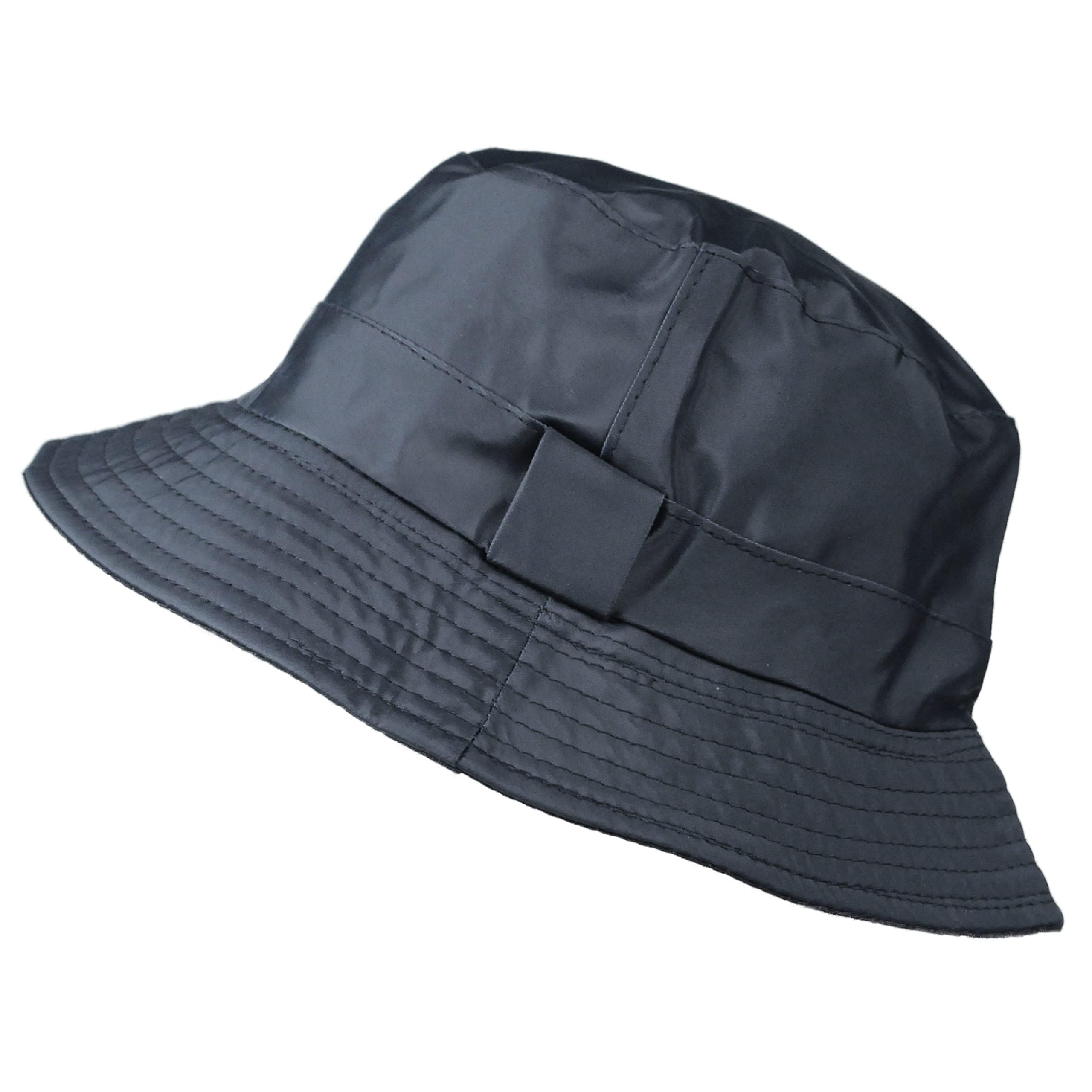 Toutacoo Unisex 06-Blue Size M Bucket Rain Hat (Blue Size M)