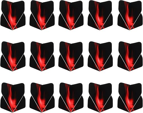 Miniatura 6 de PATIKIL Vuelos de dardos estándar extra gruesos, vuelos duraderos para un rendimiento mejorado