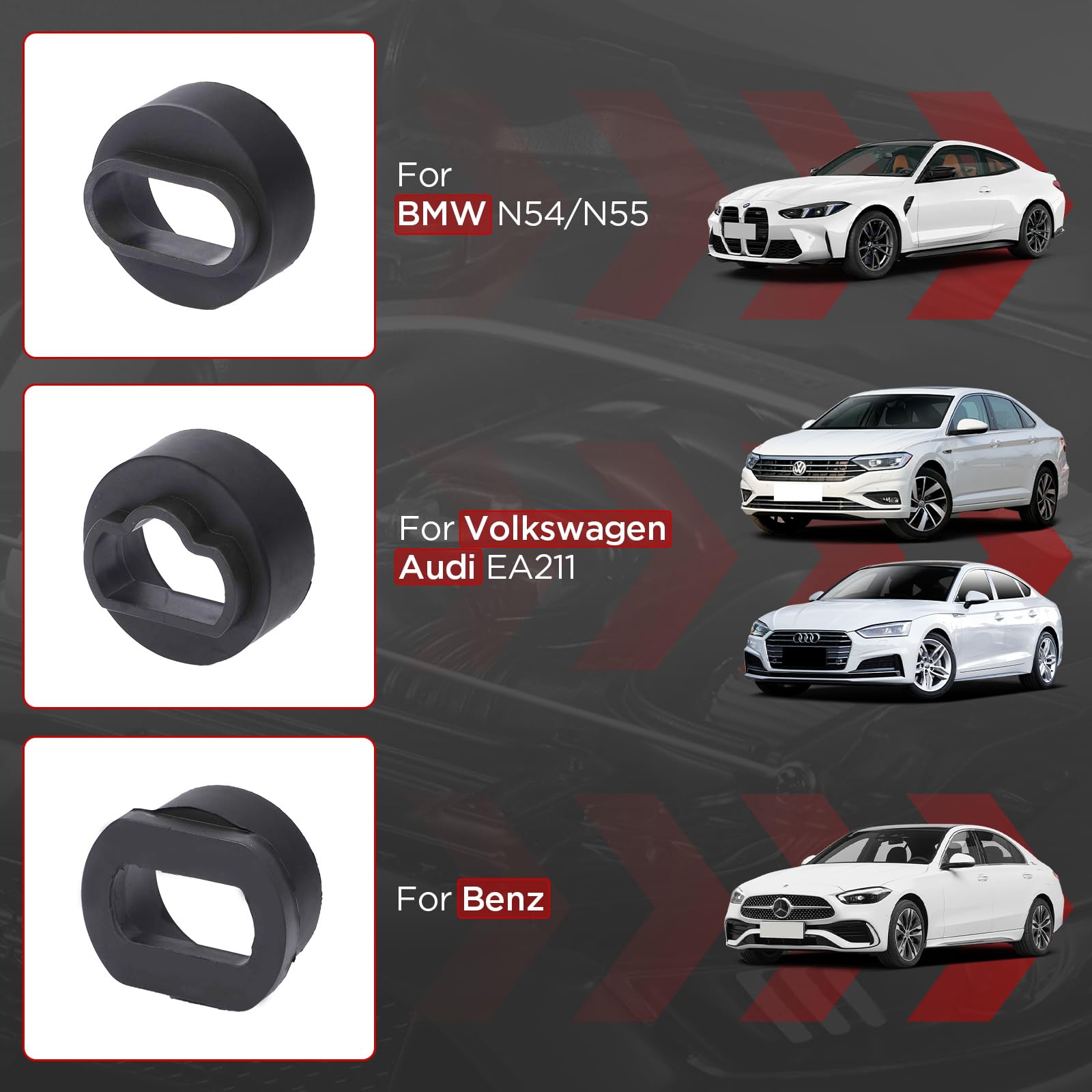 18 piezas de adaptadores para chorreadora de cáscara de nuez HTS558, aptos para chorreadoras de cáscara de nuez, compatibles con Vw, Volvo, Toyota, Honda, Nissan,BMW