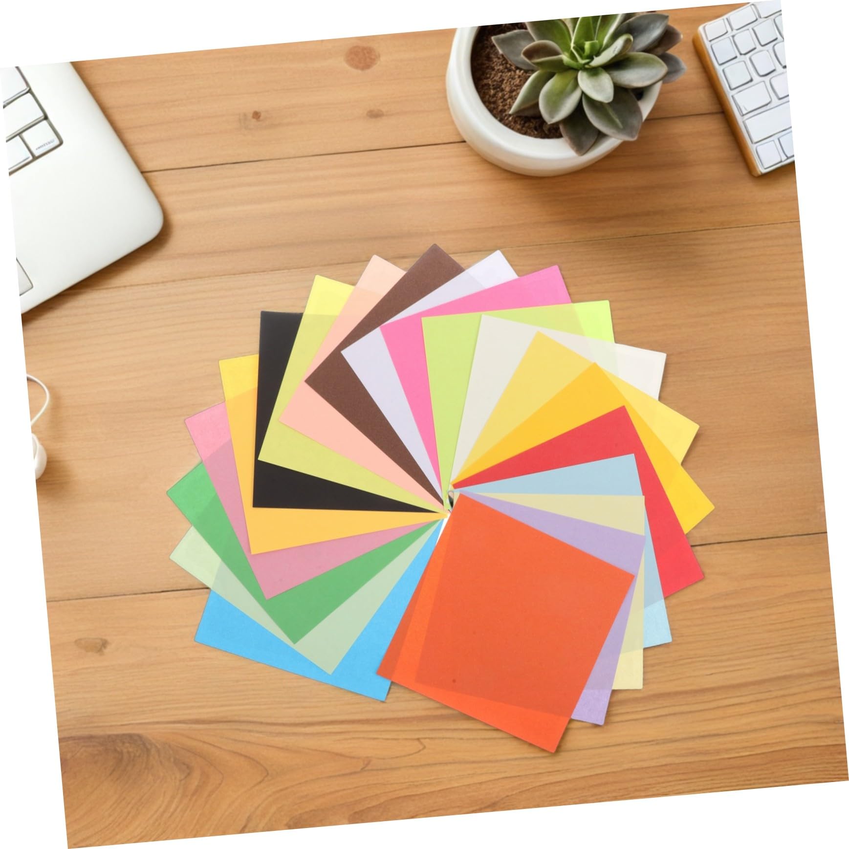 Carta Origami Quadrata Fatta a Mano 600 Pezzi, Carta per Piegare