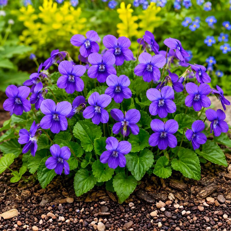 210+ Perennial Violet Viola Seed for Planting - Pollinator-Friendly