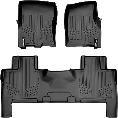 MAXLINER - Juego de alfombrillas de 2 filas compatibles con Ford Expedition 2011-2017