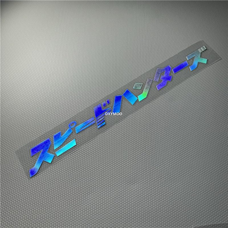 Image of Car Stickers Auto Front Windshield Window Decal Bumpers for Japanese JDM SH Speedhunters Decal Tape 1000x120mm (Laser)