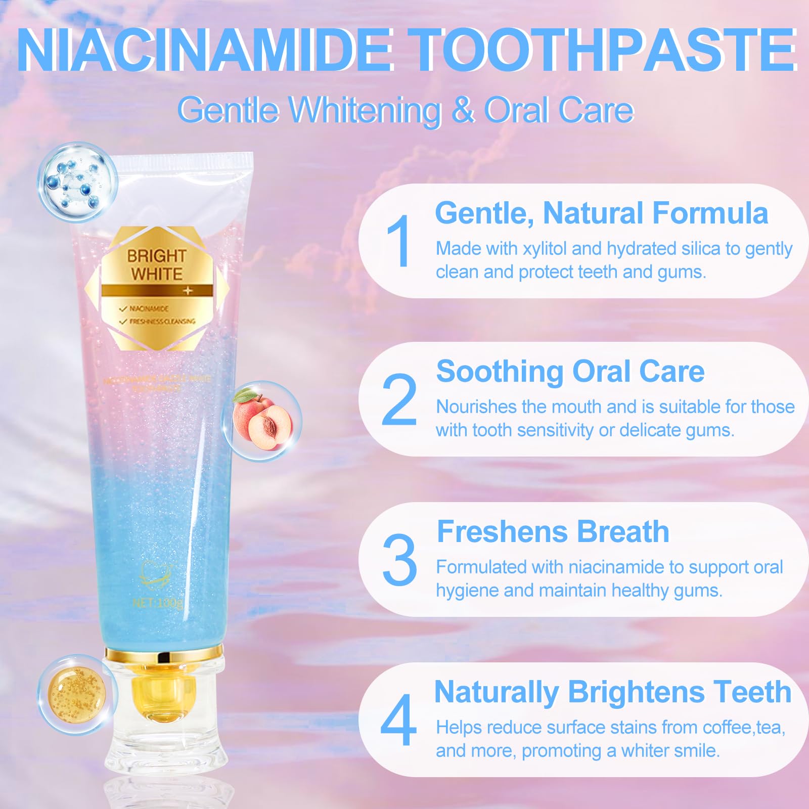 Whitening tandpasta