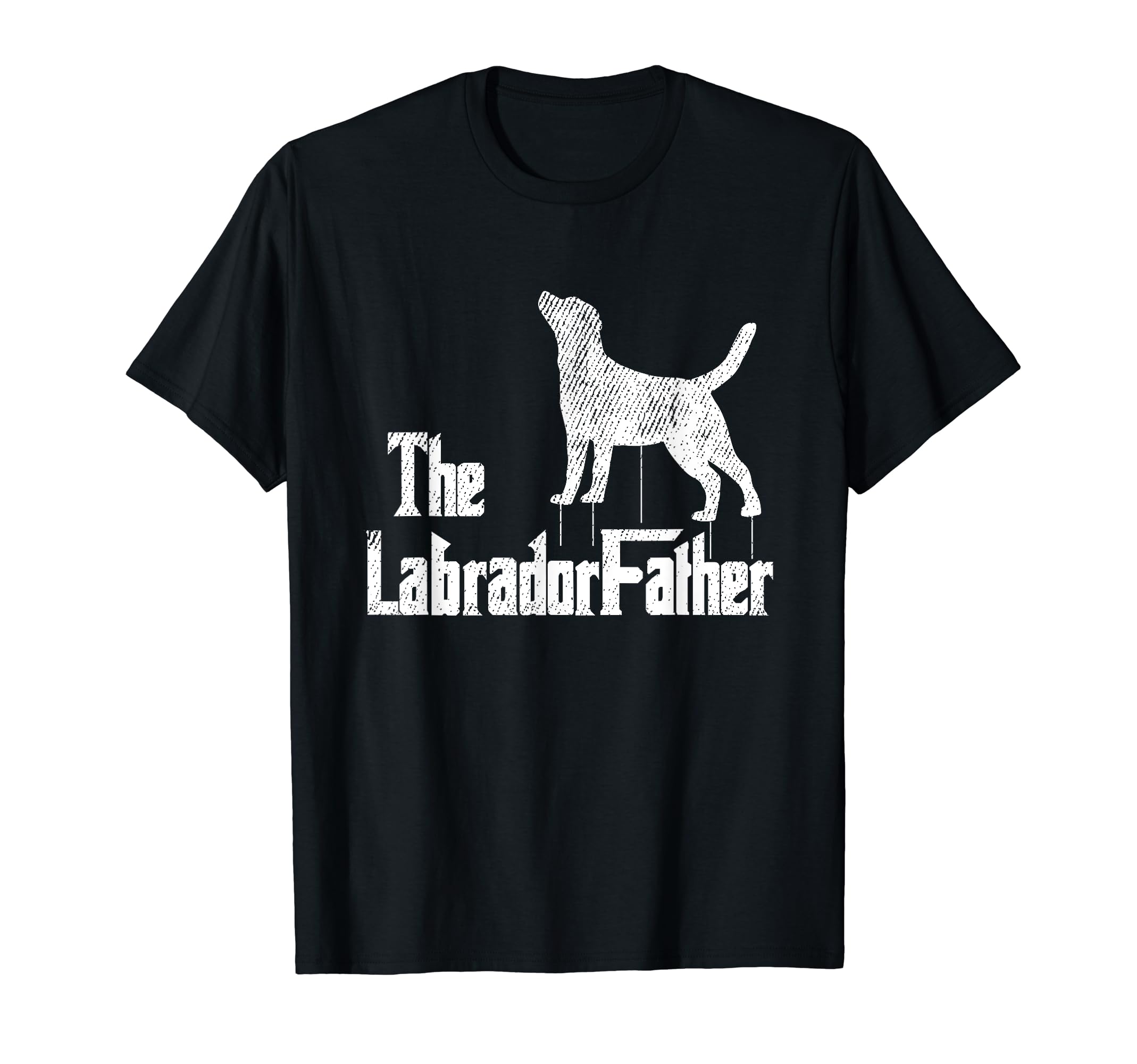 Lab-Rador Papá Perro Padre Divertido Perrito Pun Papá Dada Camiseta