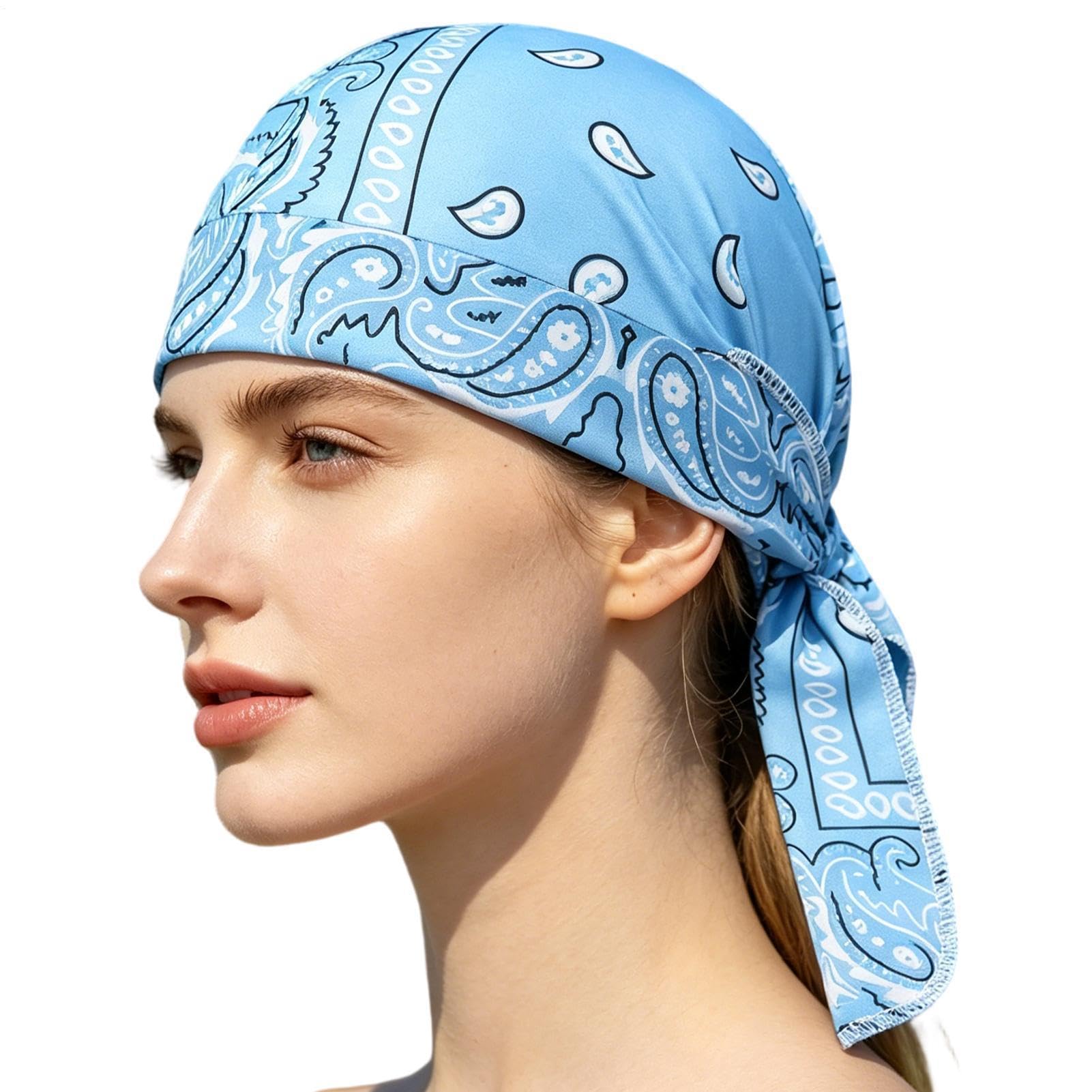 Kühlendes Schlauchtuch Bandana als Mütze Stilvolles Trocknendes und