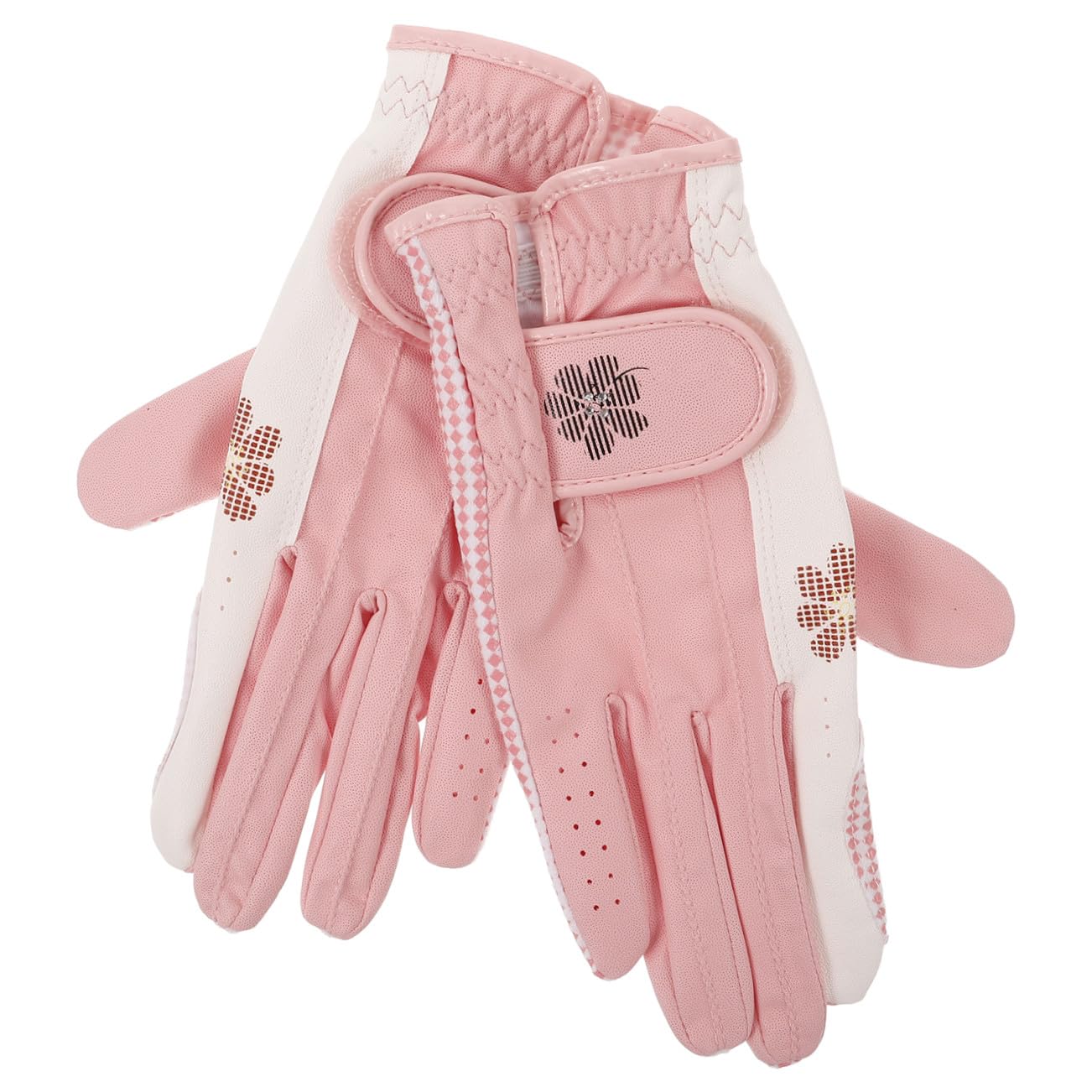 TOYANDONA Guanti Da Golf Junior Antiscivolo Guanti Da Golf Resistenti All Usura Design Rete Ventilato Accessori Per Donna