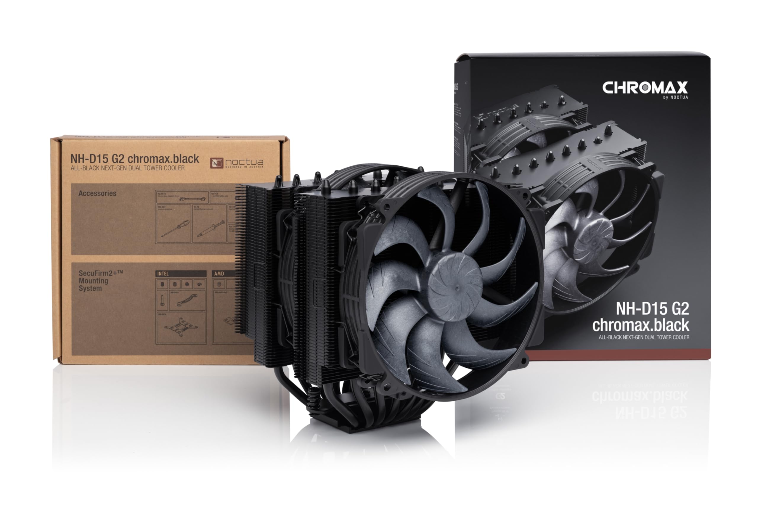 Amazon.co.jp: Noctua NH-D15 G2 chromax.black プレミアム デュアル Amazon.co.jp: Noctua NH-D15 G2 chromax.black プレミアム デュアル