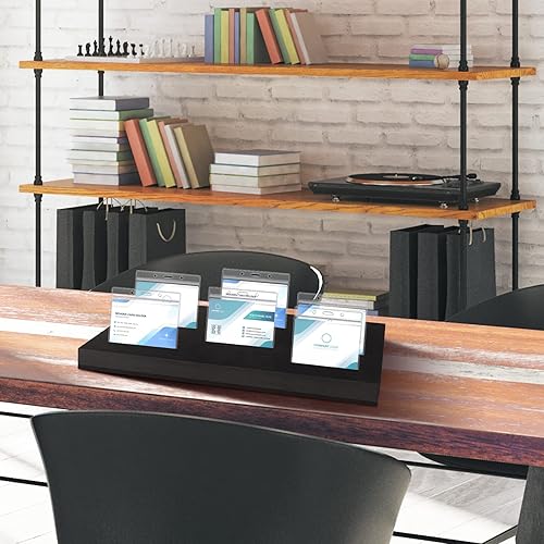 Miniatura 5 de Soporte para tarjetas de identificación, bandeja organizadora de tarjetas de identificación, organizador de insignias de nombre, de espuma con