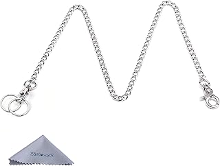 Sponsored Ad – Wallet Chain, Wisdompro 24 inch Heavy Duty Pocket Keychain with Lobster Clasps and 2 Keyrings for Keys, Wal...