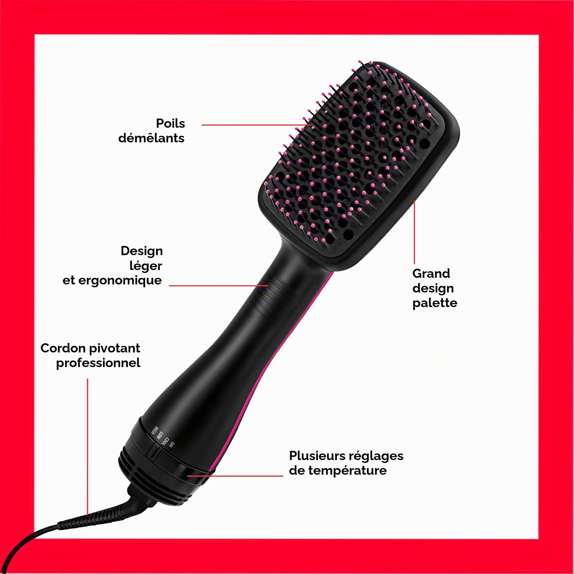Revlon Pro Collection, sèche-cheveux et brosse coiffante de salon 2 en 1 RVDR5212